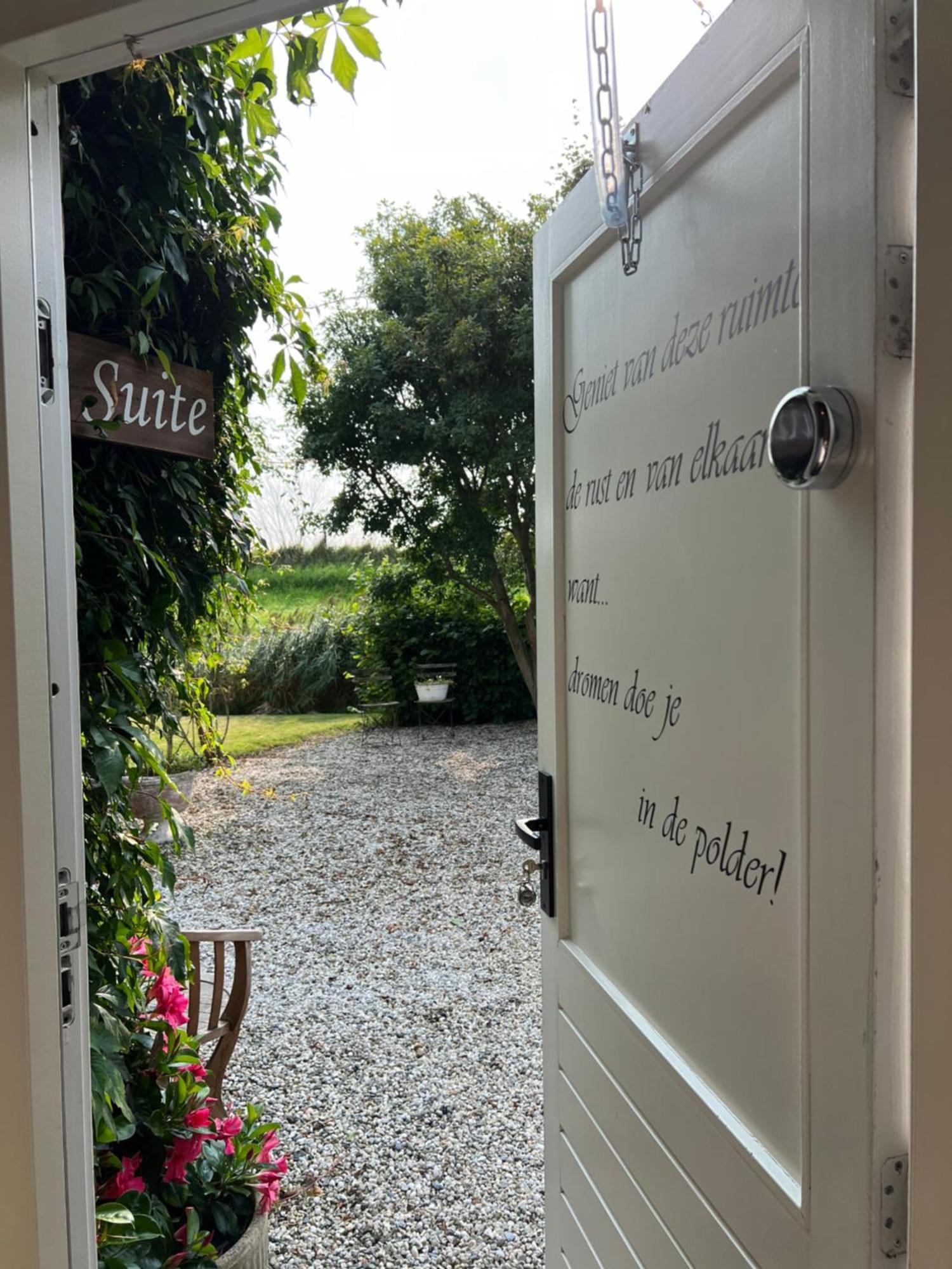 B & B 'Droom In De Polder De Suite Met Prive Sauna Arnemuiden Εξωτερικό φωτογραφία